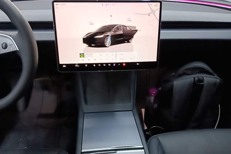Used Tesla Model 3 2023 Rear-Wheel-Drive Version Audio And AC Panel