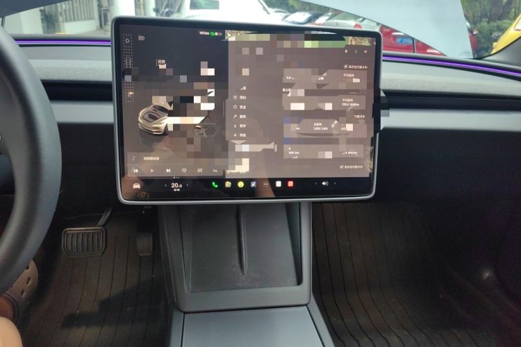 Used Tesla Model 3 2023 Rear-Wheel-Drive Version Audio And AC Panel