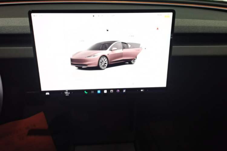 Used Tesla Model 3 2023 Rear-Wheel-Drive Version Audio And AC Panel