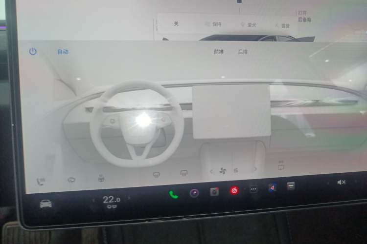 Used Tesla Model 3 2023 Rear-Wheel-Drive Version Audio And AC Panel