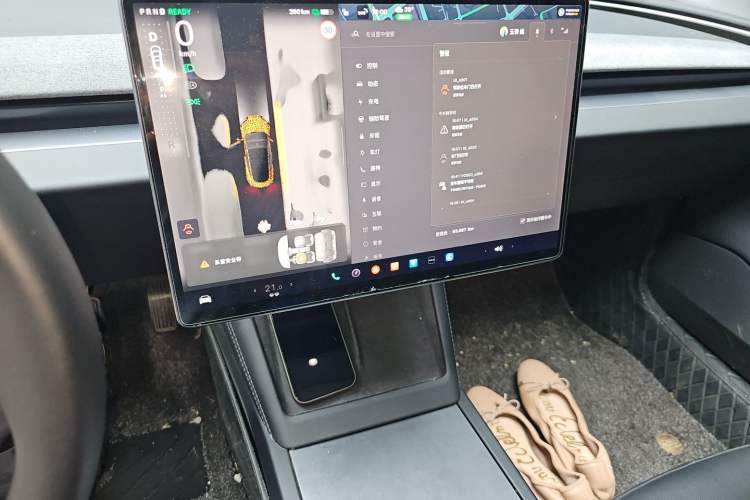 Used Tesla Model 3 2023 Rear-Wheel-Drive Version Audio And AC Panel