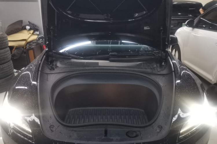 Used Tesla Model 3 2023 Long-Range All-Wheel-Drive Version Engine Bay