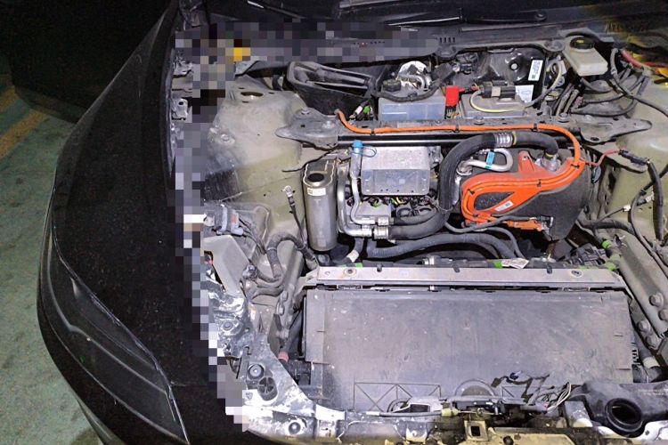 Used Tesla Model 3 2023 Rear-Wheel-Drive Version Engine Bay Right