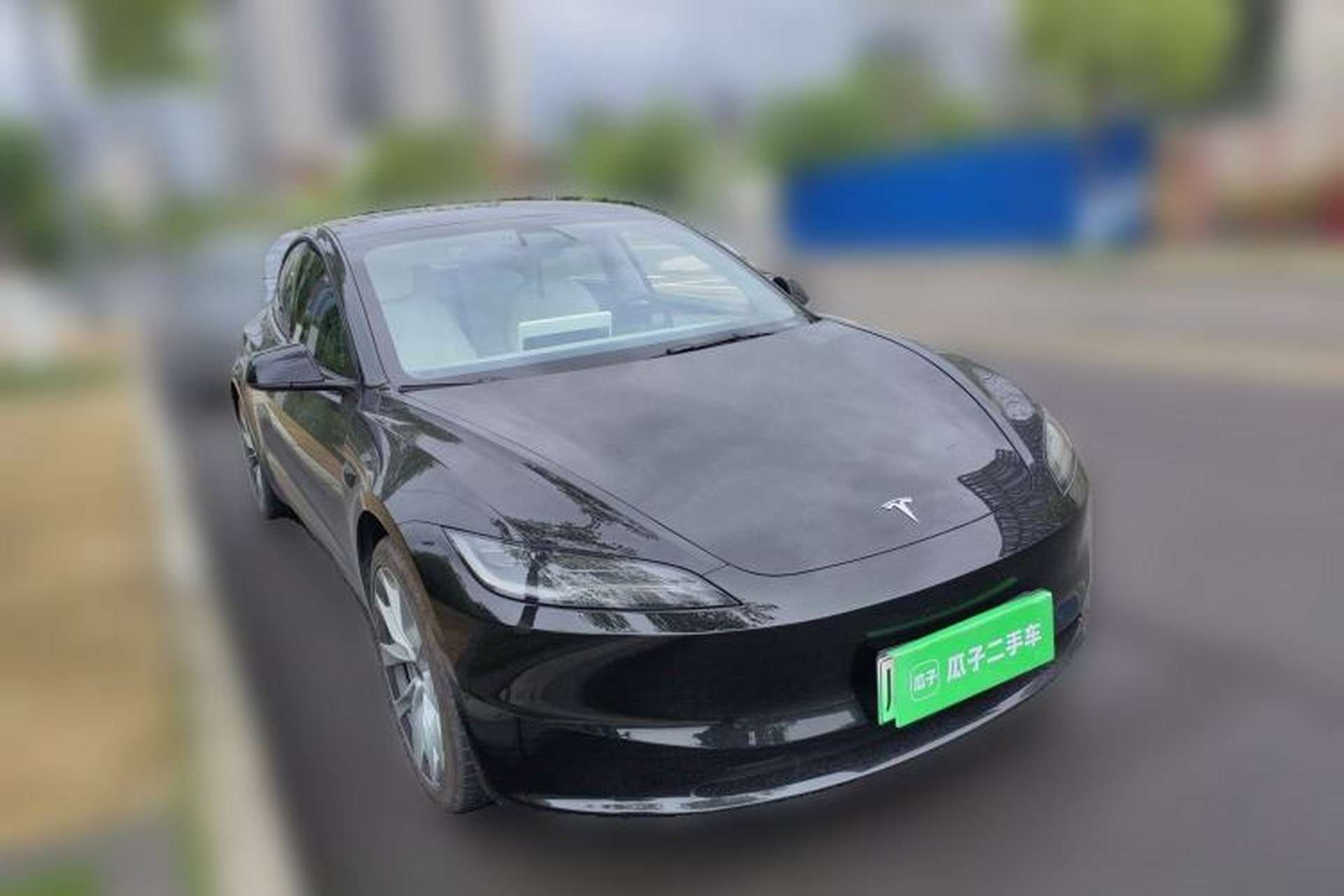 Used Tesla Model 3 2023 Rear-Wheel-Drive Version Front Right 45 Deg