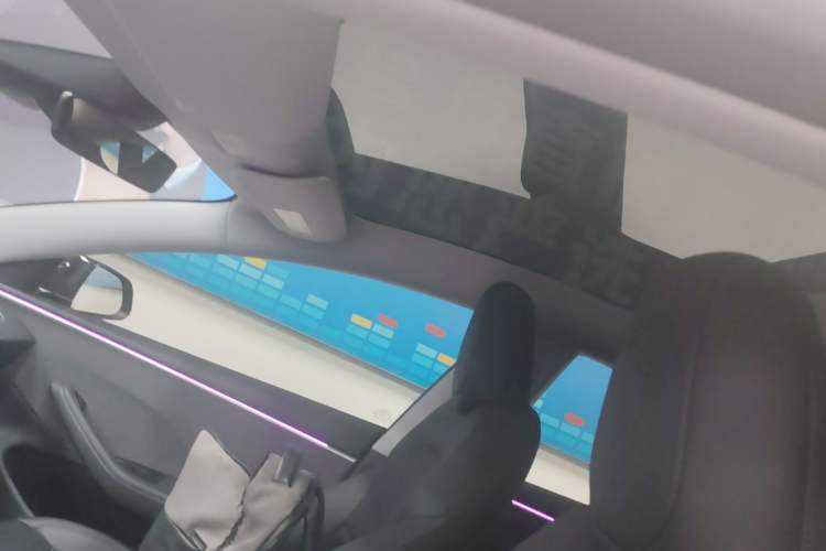 Used Tesla Model 3 2023 Rear-Wheel-Drive Version Headliner