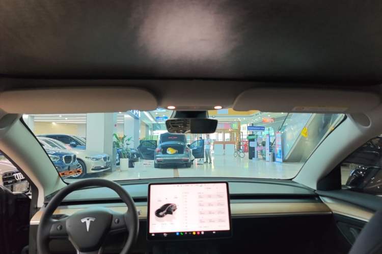 Used Tesla Model 3 2023 Rear-Wheel-Drive Version Headliner