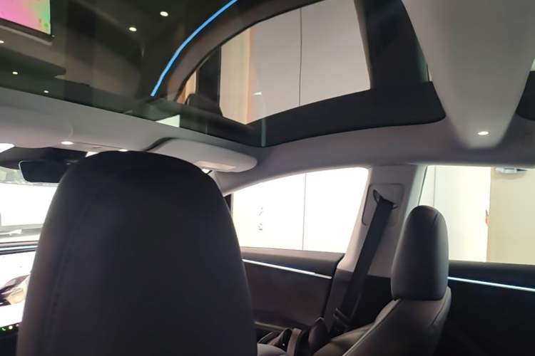 Used Tesla Model 3 2023 Long-Range All-Wheel-Drive Version Headliner