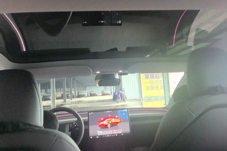 Used Tesla Model 3 2023 Long-Range All-Wheel-Drive Version Headliner