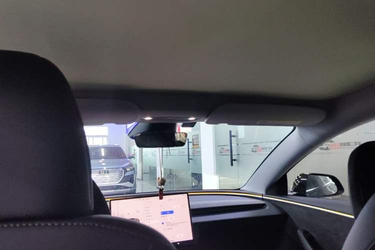 Used Tesla Model 3 2023 Long-Range All-Wheel-Drive Version Headliner