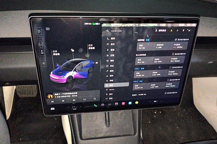 Used Tesla Model 3 2023 Rear-Wheel-Drive Version Instrument Cluster