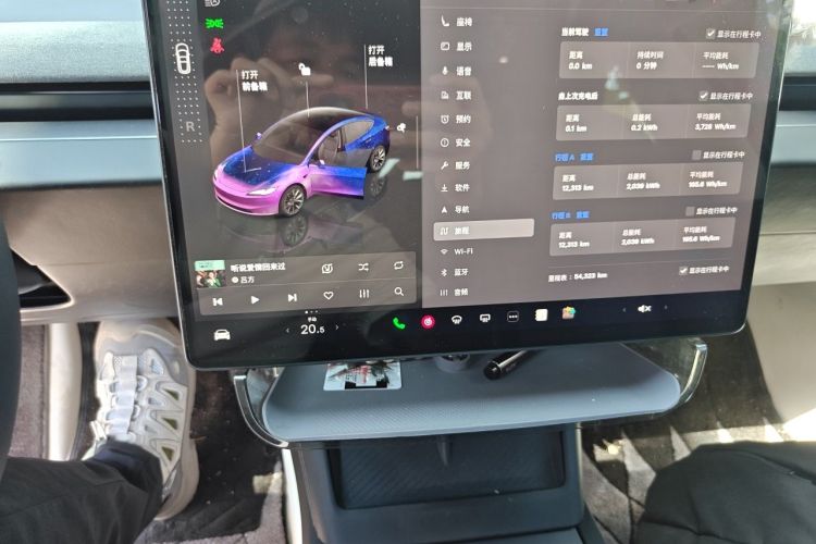 Used Tesla Model 3 2023 Long-Range All-Wheel-Drive Version Instrument Cluster