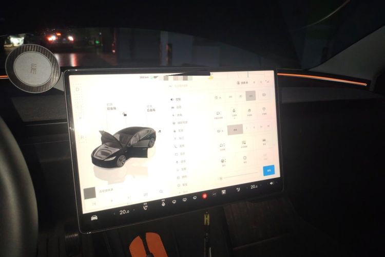 Used Tesla Model 3 2023 Long-Range All-Wheel-Drive Version Instrument Cluster
