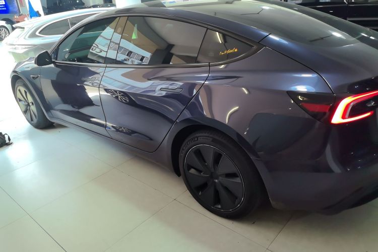 Used Tesla Model 3 2023 Rear-Wheel-Drive Version Rear Left 45 Deg