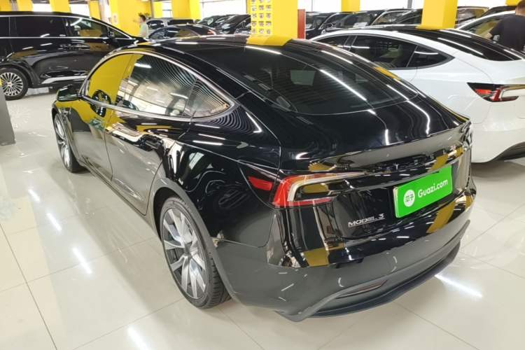 Used Tesla Model 3 2023 Long-Range All-Wheel-Drive Version Rear Left 45 Deg
