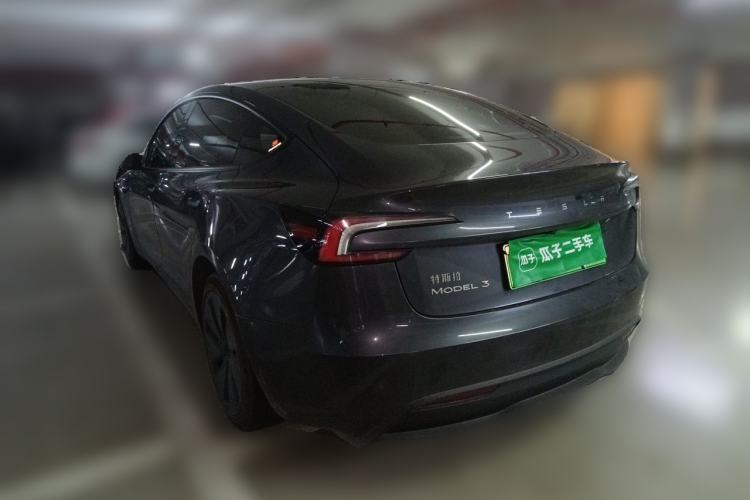 Used Tesla Model 3 2023 Rear-Wheel-Drive Version Rear Left 45 Deg