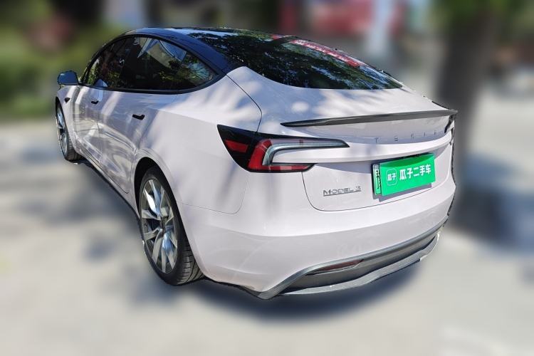 Used Tesla Model 3 2023 Long-Range All-Wheel-Drive Version Rear Left 45 Deg