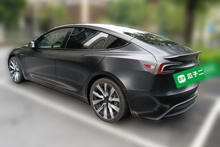 Used Tesla Model 3 2023 Rear-Wheel-Drive Version Rear Left 45 Deg