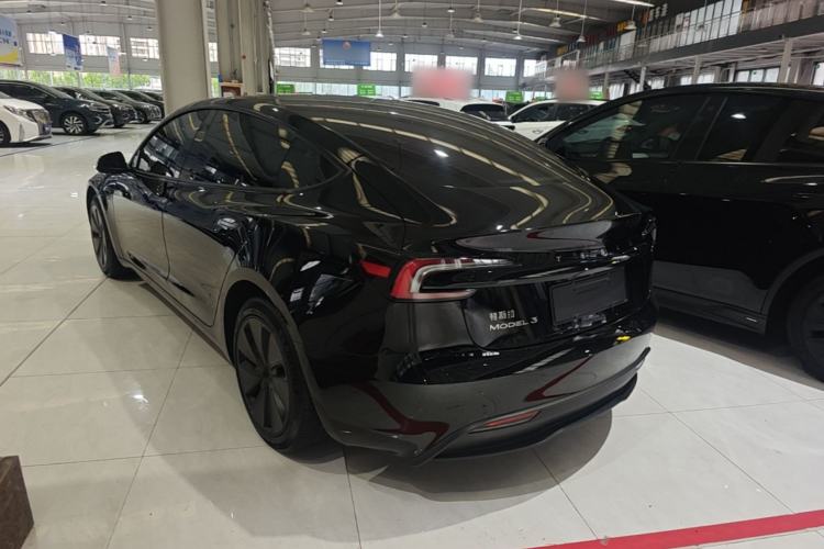 Used Tesla Model 3 2023 Rear-Wheel-Drive Version Rear Left 45 Deg
