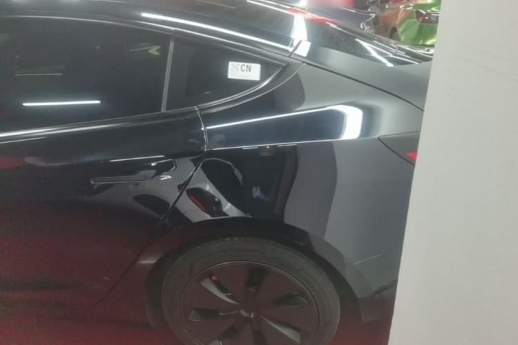 Used Tesla Model 3 2023 Rear-Wheel-Drive Version Rear Left 45 Deg