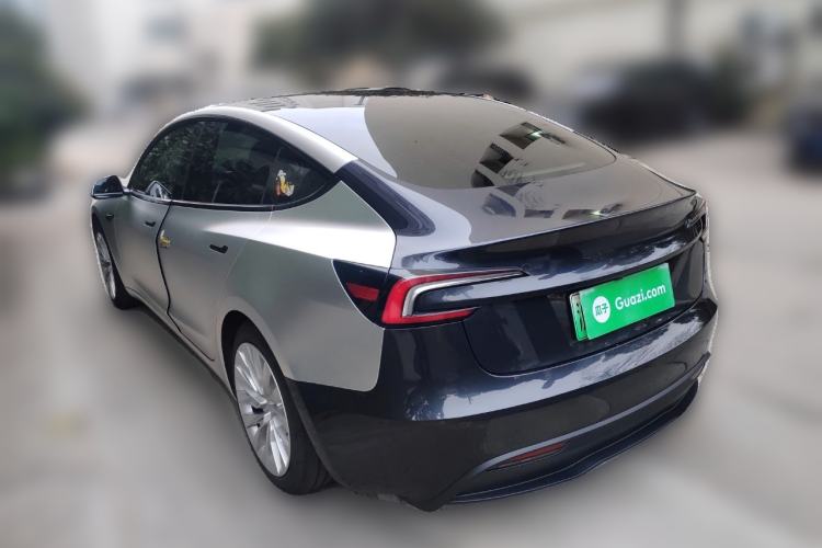 Used Tesla Model 3 2023 Rear-Wheel-Drive Version Rear Left 45 Deg