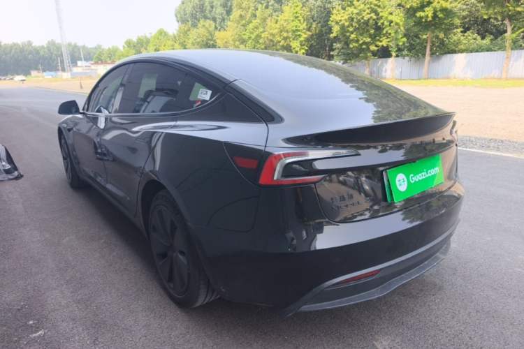Used Tesla Model 3 2023 Long-Range All-Wheel-Drive Version Rear Left 45 Deg