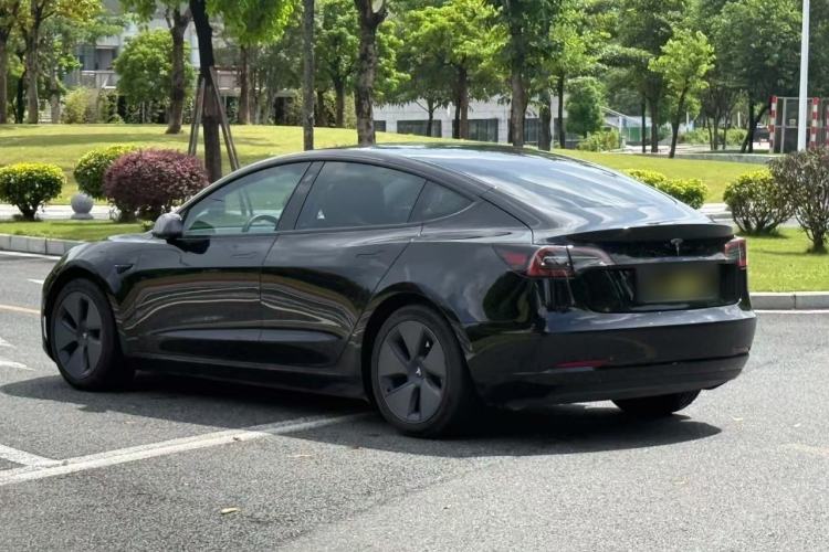 Used Tesla Model 3 2023 Rear-Wheel-Drive Version Rear Left 45 Deg