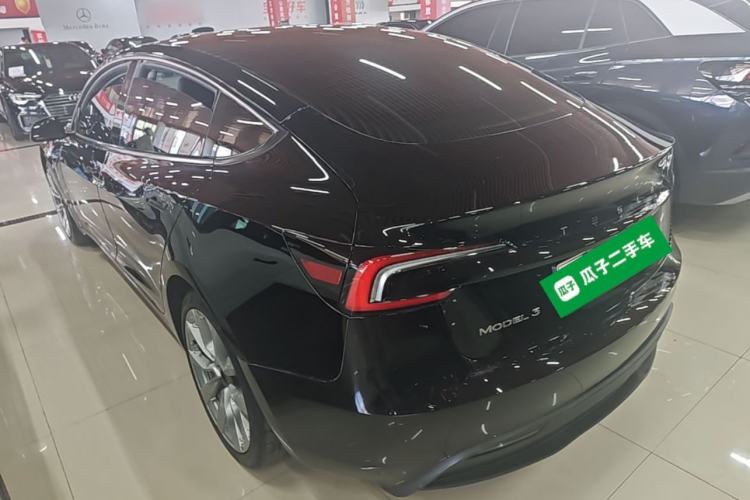 Used Tesla Model 3 2023 Rear-Wheel-Drive Version Rear Left 45 Deg