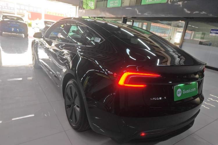 Used Tesla Model 3 2023 Rear-Wheel-Drive Version Rear Left 45 Deg