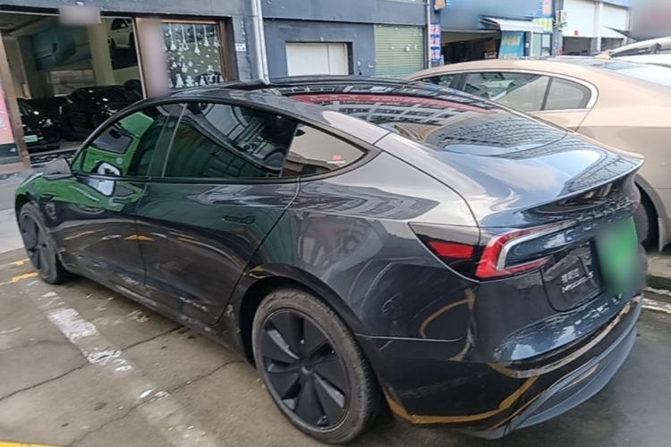Used Tesla Model 3 2023 Rear-Wheel-Drive Version Rear Left 45 Deg