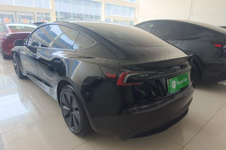 Used Tesla Model 3 2023 Rear-Wheel-Drive Version Rear Left 45 Deg