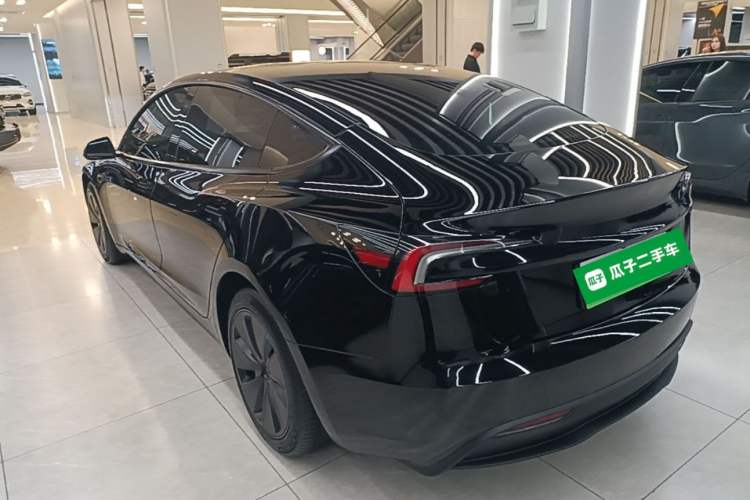 Used Tesla Model 3 2023 Rear-Wheel-Drive Version Rear Left 45 Deg