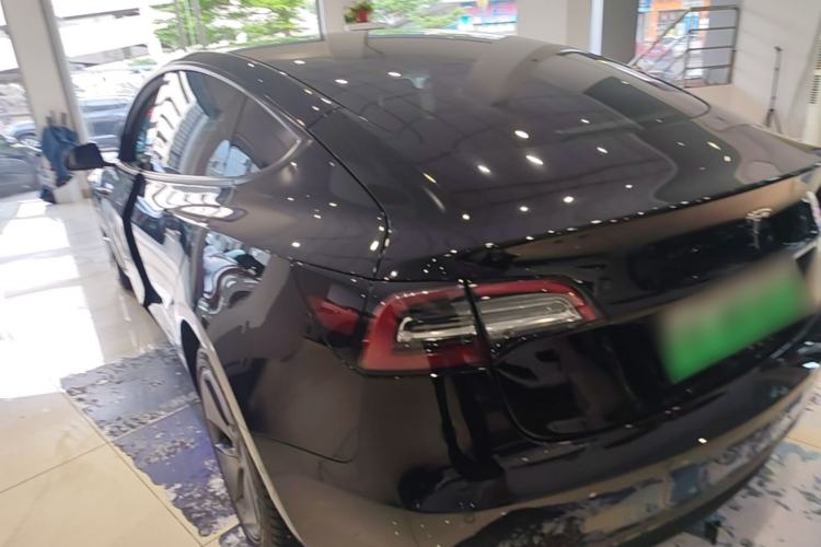 Used Tesla Model 3 2023 Rear-Wheel-Drive Version Rear Left 45 Deg