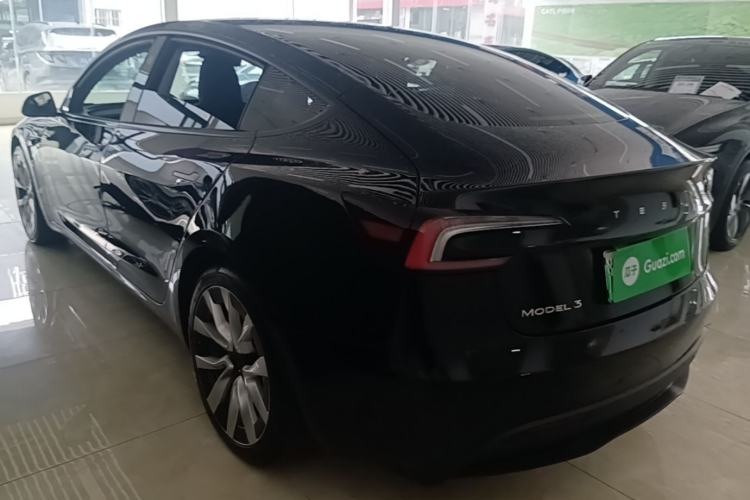 Used Tesla Model 3 2023 Rear-Wheel-Drive Version Rear Left 45 Deg