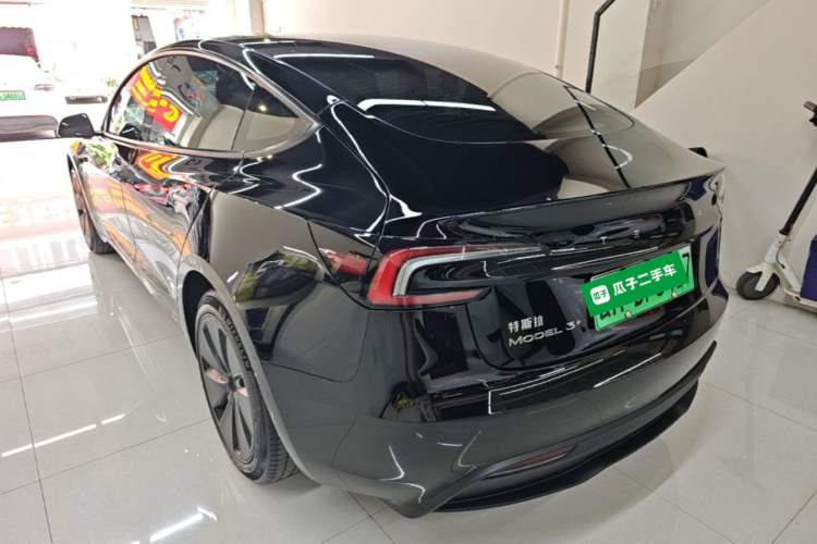 Used Tesla Model 3 2023 Long-Range All-Wheel-Drive Version Rear Left 45 Deg