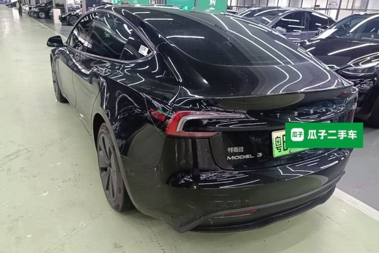 Used Tesla Model 3 2023 Rear-Wheel-Drive Version Rear Left 45 Deg
