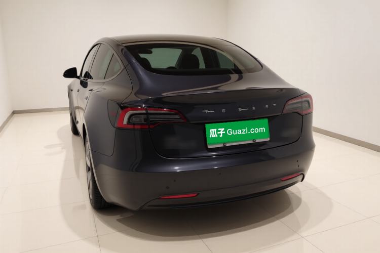 Used Tesla Model 3 2023 Rear-Wheel-Drive Version Rear Left 45 Deg