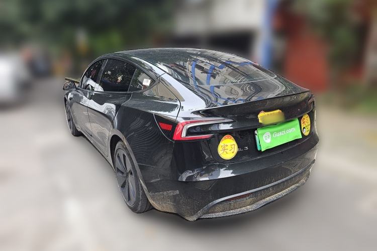 Used Tesla Model 3 2023 Rear-Wheel-Drive Version Rear Left 45 Deg