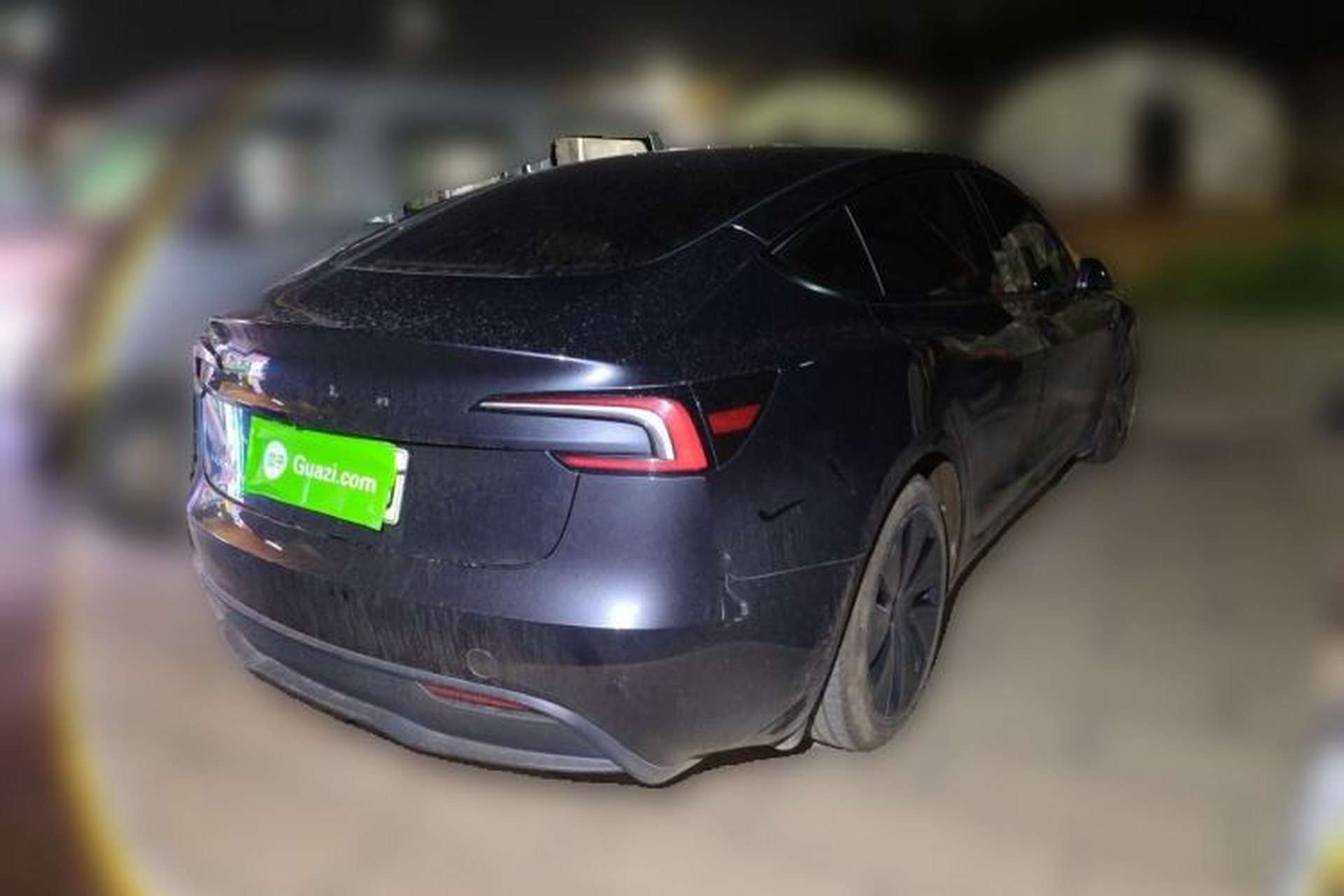 Used Tesla Model 3 2023 Rear-Wheel-Drive Version Rear Right 45 Deg