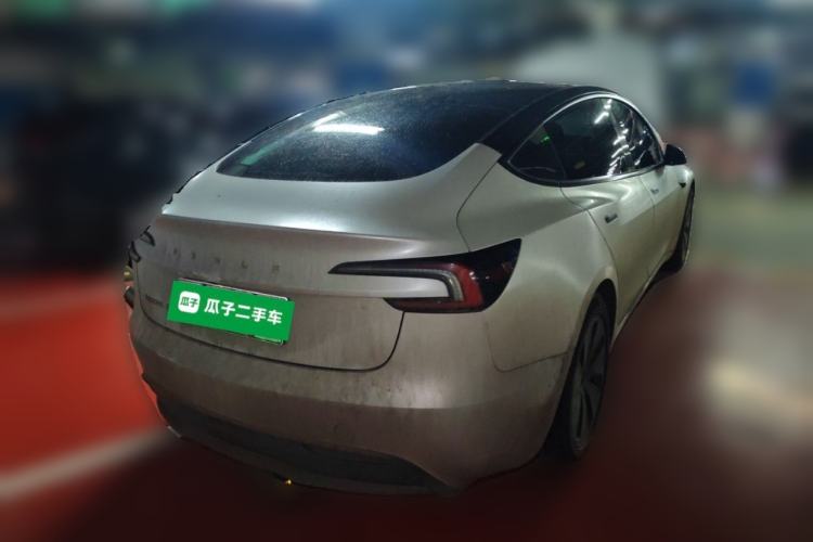 Used Tesla Model 3 2023 Rear-Wheel-Drive Version Rear Right 45 Deg
