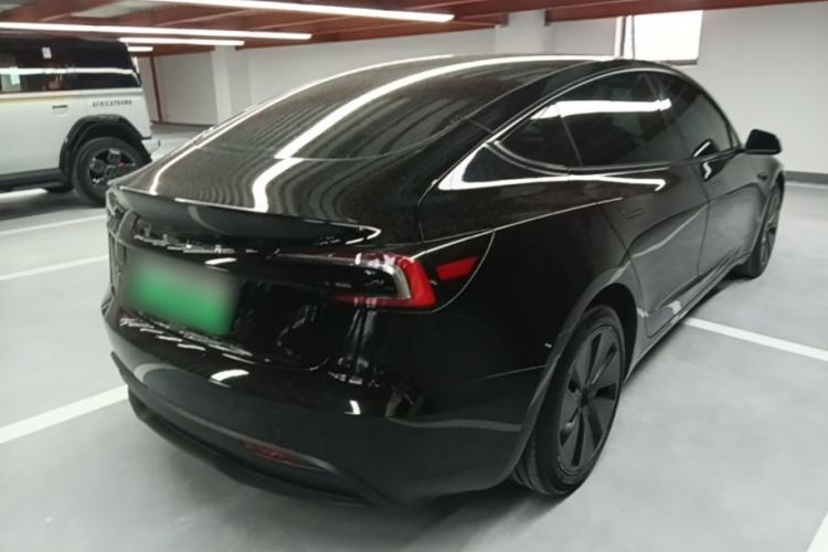 Used Tesla Model 3 2023 Rear-Wheel-Drive Version Rear Right 45 Deg