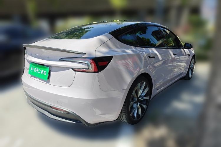 Used Tesla Model 3 2023 Long-Range All-Wheel-Drive Version Rear Right 45 Deg