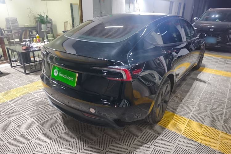 Used Tesla Model 3 2023 Rear-Wheel-Drive Version Rear Right 45 Deg