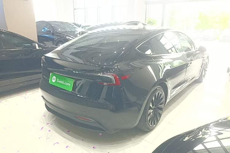 Used Tesla Model 3 2023 Long-Range All-Wheel-Drive Version Rear Right 45 Deg