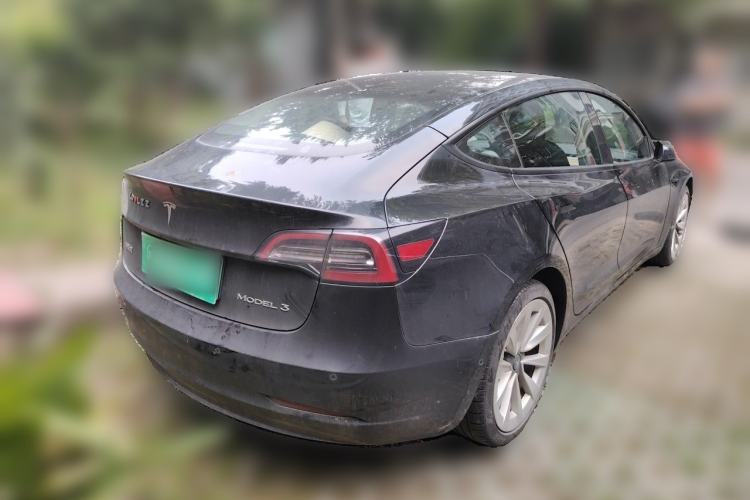 Used Tesla Model 3 2023 Rear-Wheel-Drive Version Rear Right 45 Deg