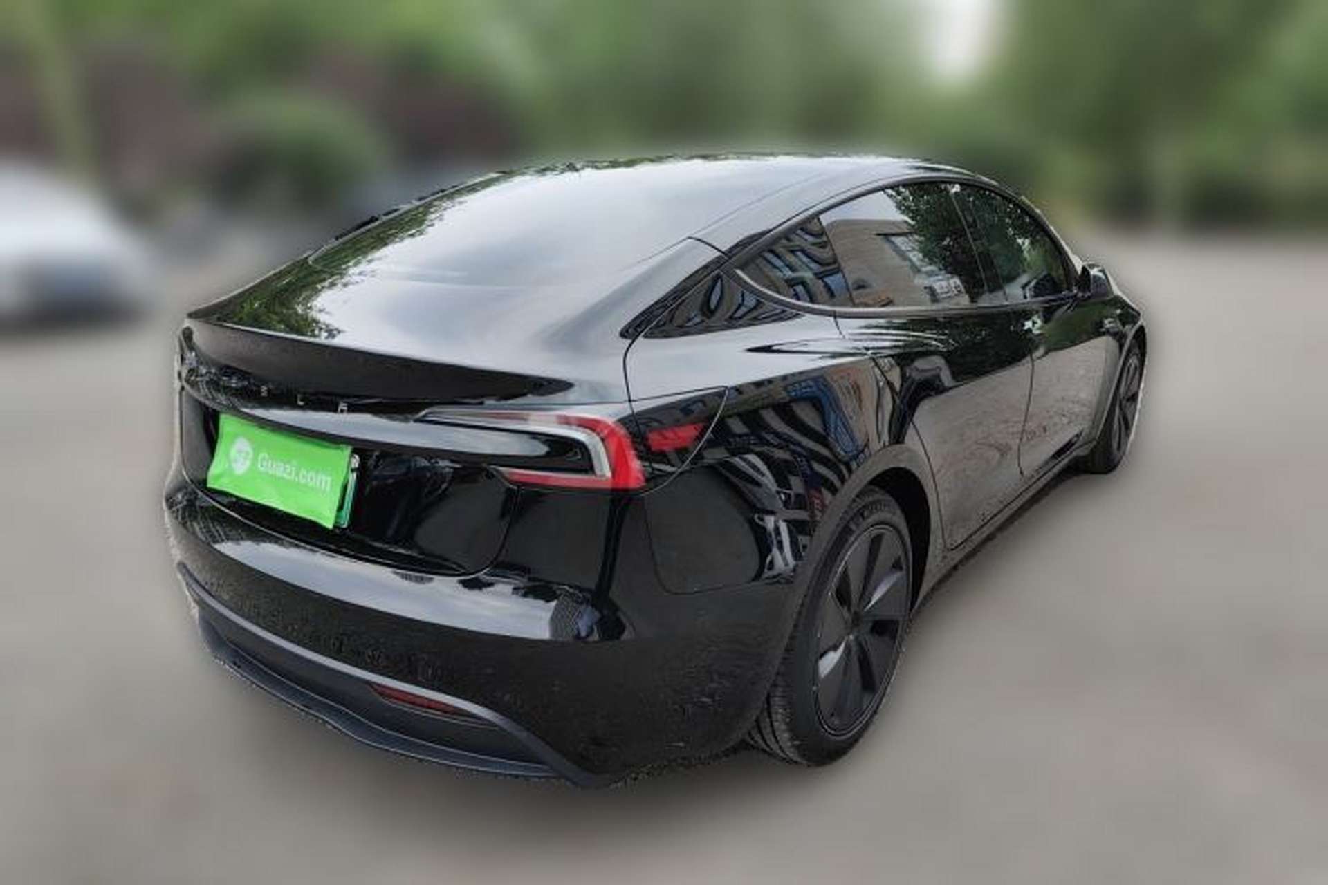 Used Tesla Model 3 2023 Long-Range All-Wheel-Drive Version Rear Right 45 Deg