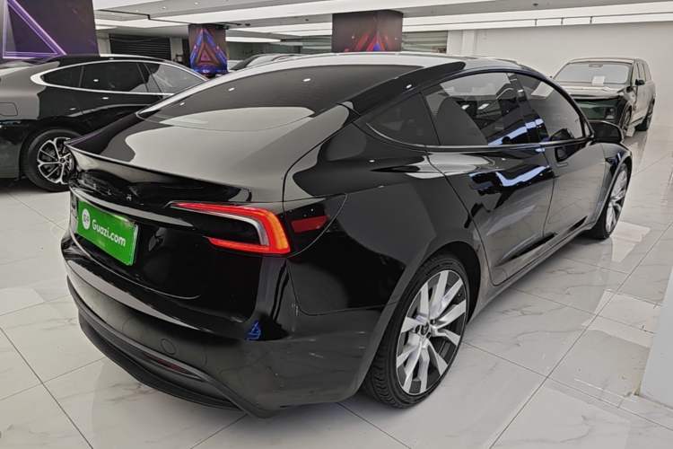 Used Tesla Model 3 2023 Rear-Wheel-Drive Version Rear Right 45 Deg