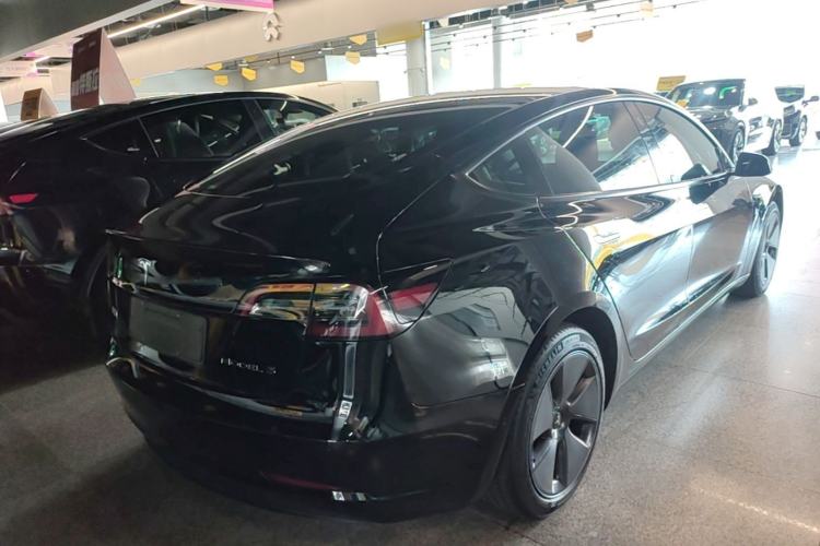 Used Tesla Model 3 2023 Rear-Wheel-Drive Version Rear Right 45 Deg