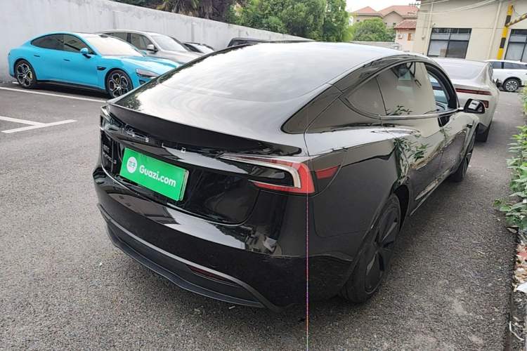 Used Tesla Model 3 2023 Rear-Wheel-Drive Version Rear Right 45 Deg