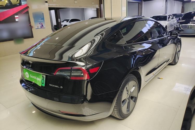 Used Tesla Model 3 2023 Rear-Wheel-Drive Version Rear Right 45 Deg