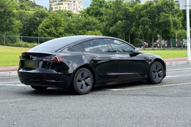 Used Tesla Model 3 2023 Rear-Wheel-Drive Version Rear Right 45 Deg
